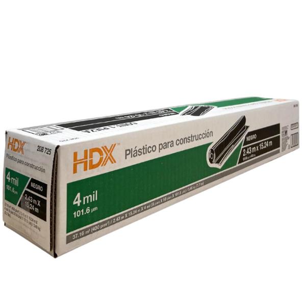 Rollo plástico de construcción HDX