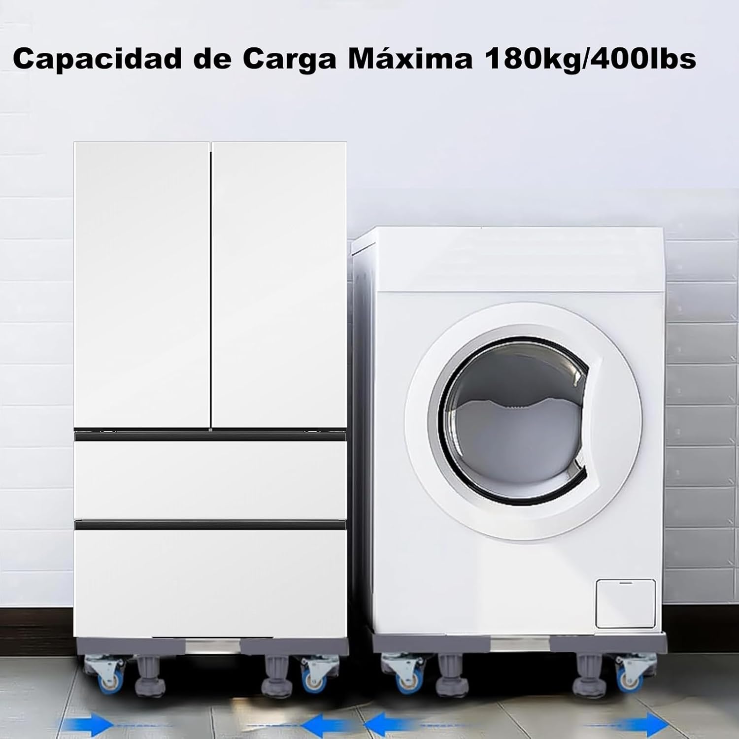 Base Lavadora Ruedas con 4 Pies Robustos 4