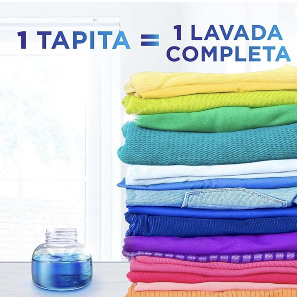 Ariel Detergente Líquido Color, remueve manchas y cuida el color, 80 lavadas 