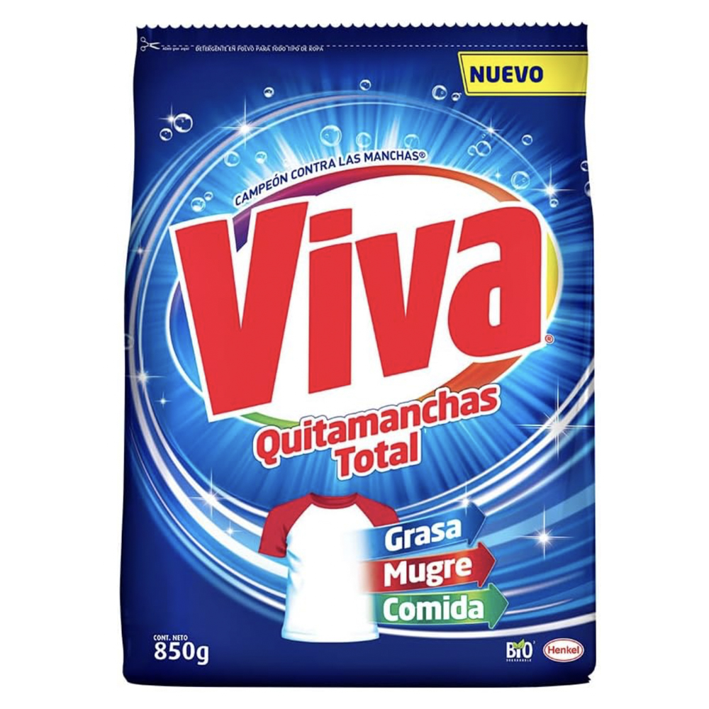 Viva Detergente en polvo, 850 g