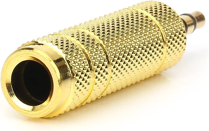  3.5mm Male to 6.35mm Female Adapter