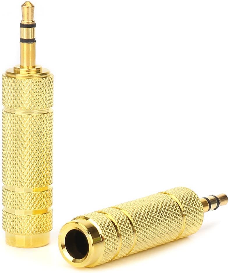  3.5mm Male to 6.35mm Female Adapter