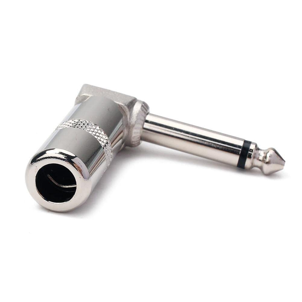1/4 Inch 90 Degree Guitar Pedal Connectors