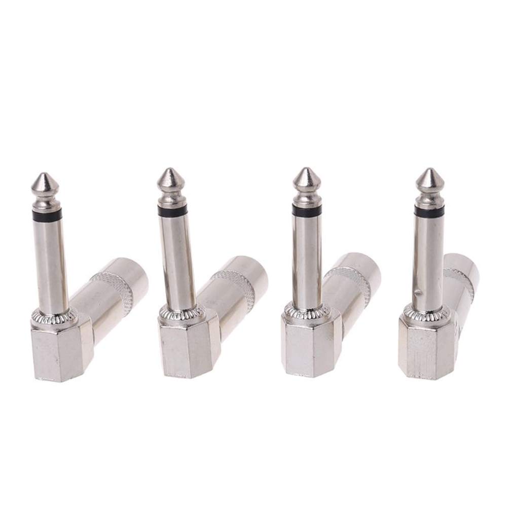 1/4 Inch 90 Degree Guitar Pedal Connectors