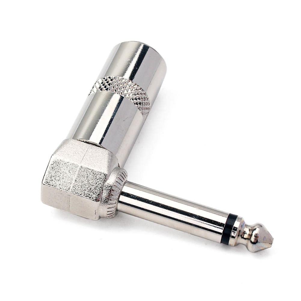 1/4 Inch 90 Degree Guitar Pedal Connectors