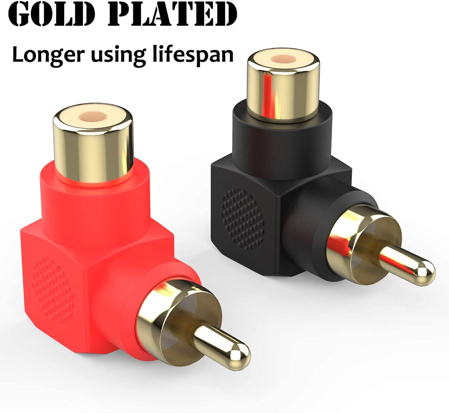RCA 90 Degree Angle Adapters