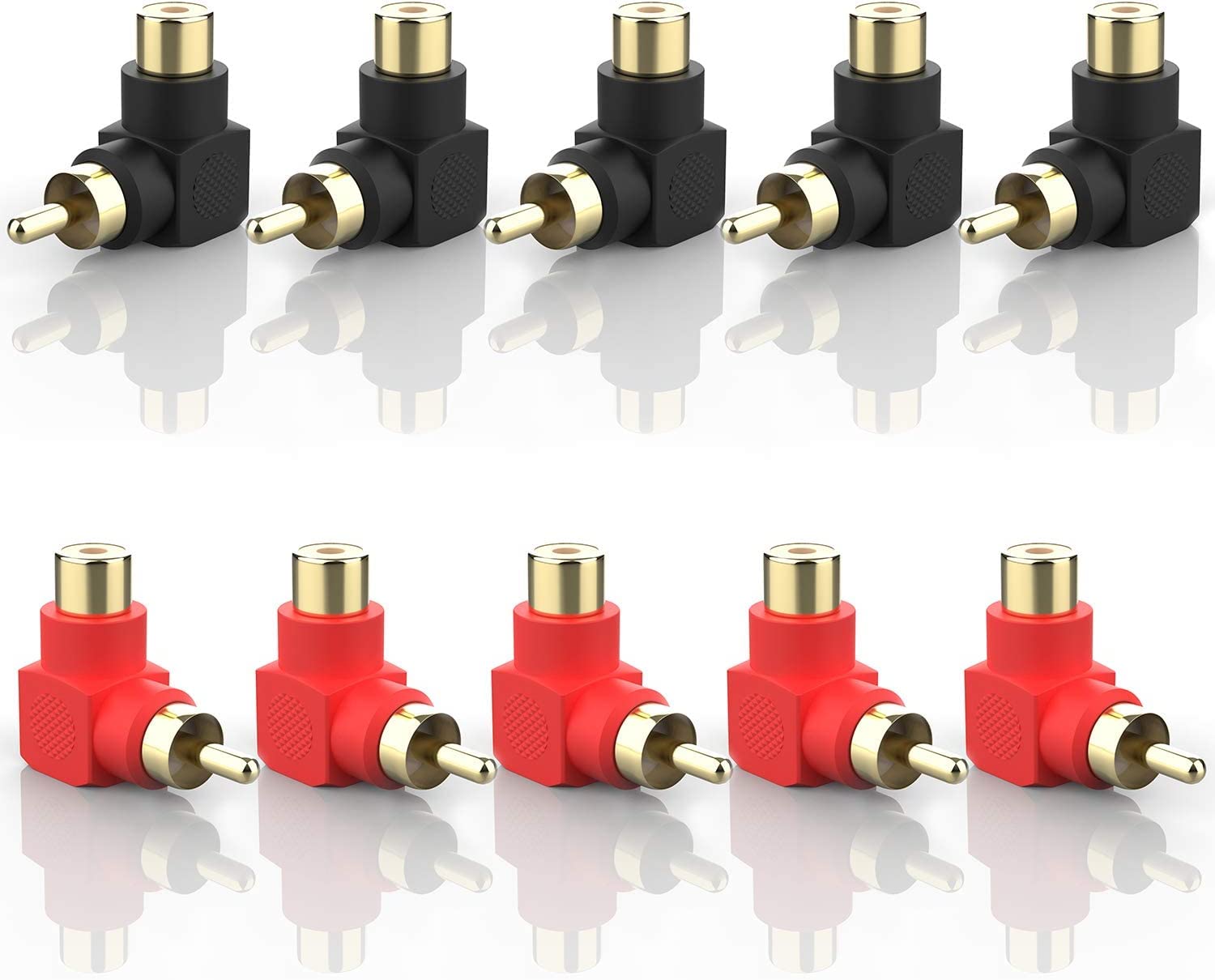 RCA 90 Degree Angle Adapters
