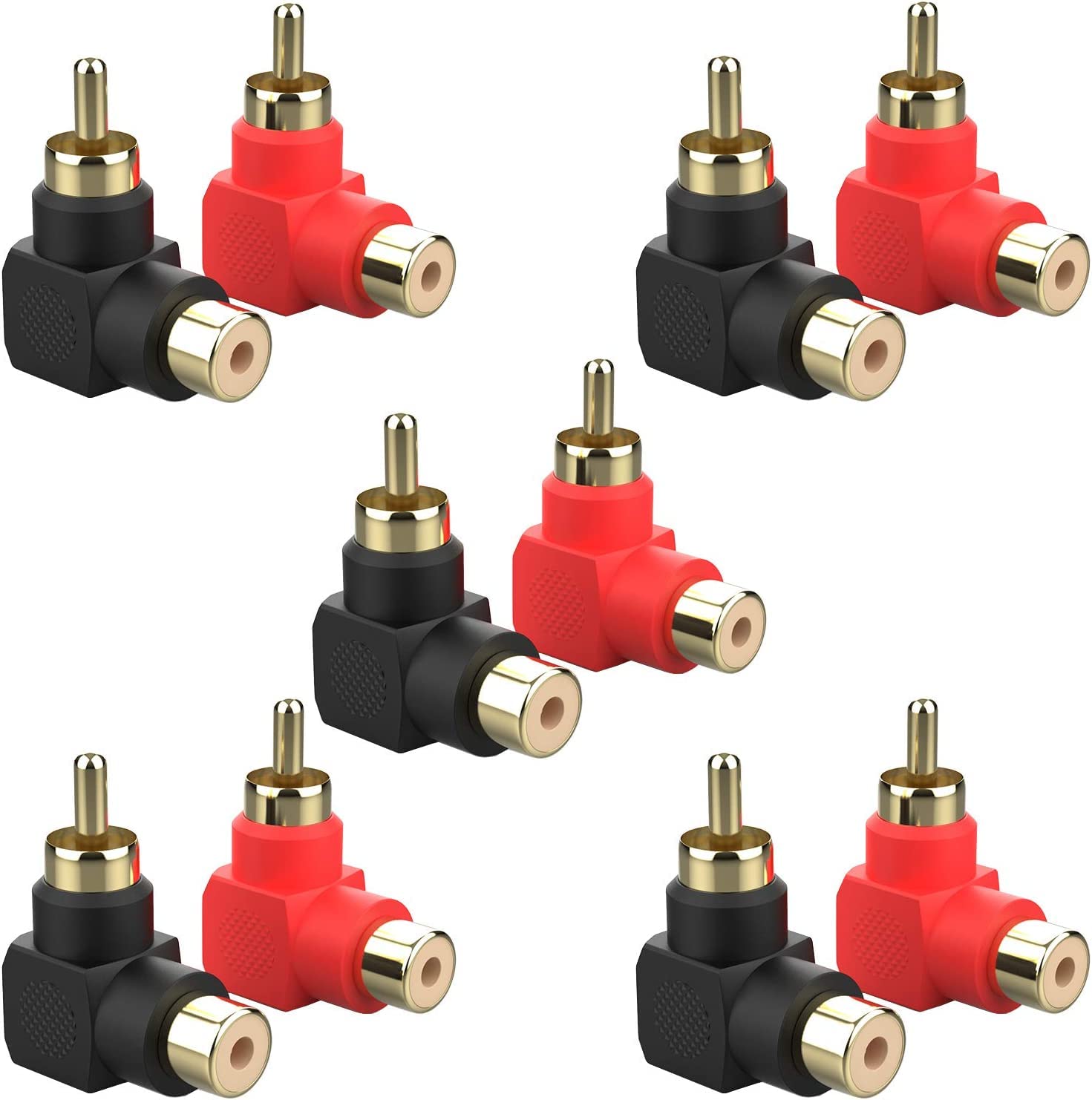 RCA 90 Degree Angle Adapters