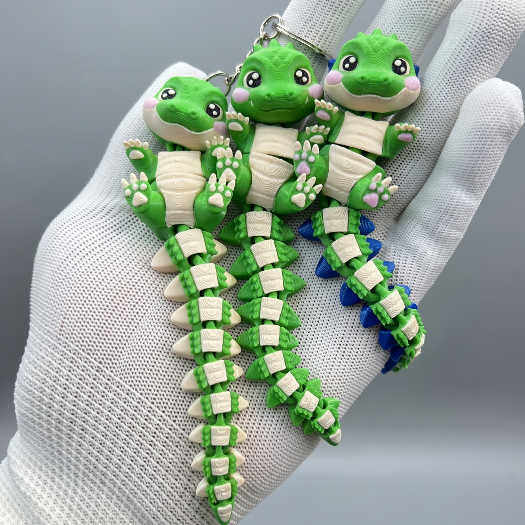 Cute Crocodile Keychains
