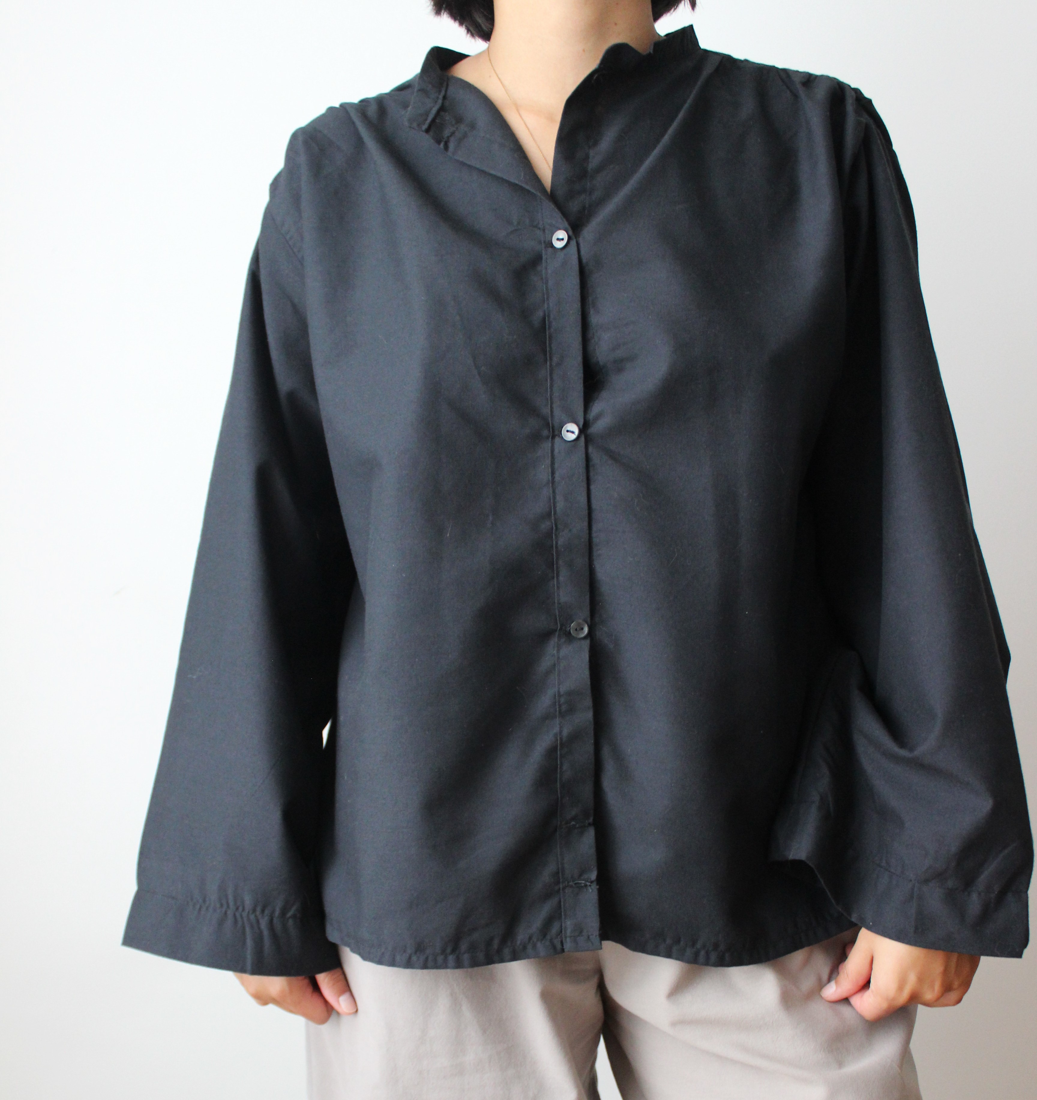 Chemise col mao