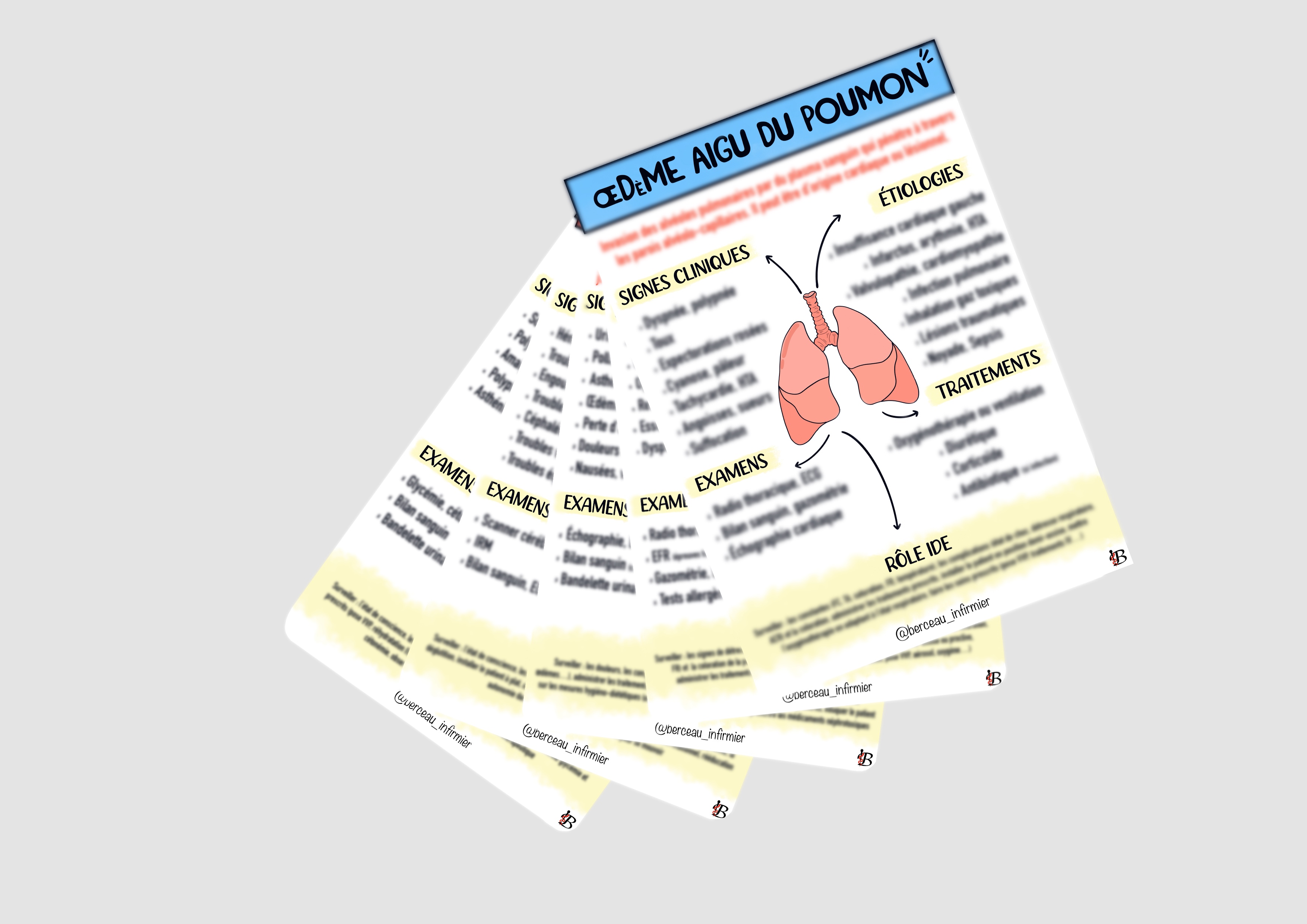 FICHES PACK PATHOLOGIES PNEUMOLOGIE