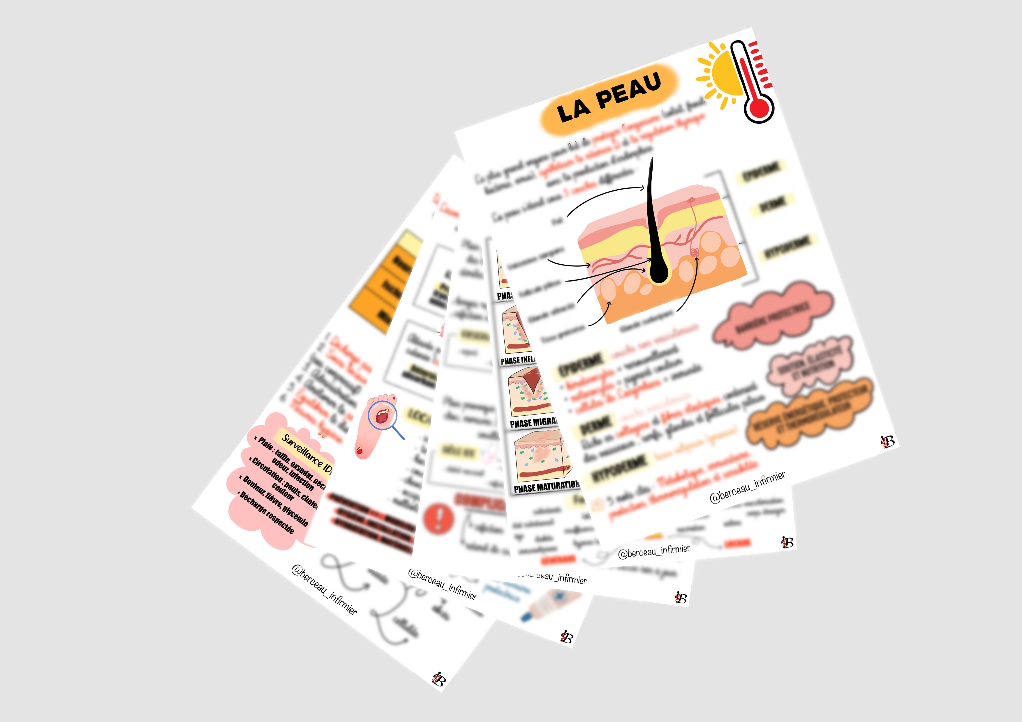 Fiches pack PLAIES ET CICATRISATION