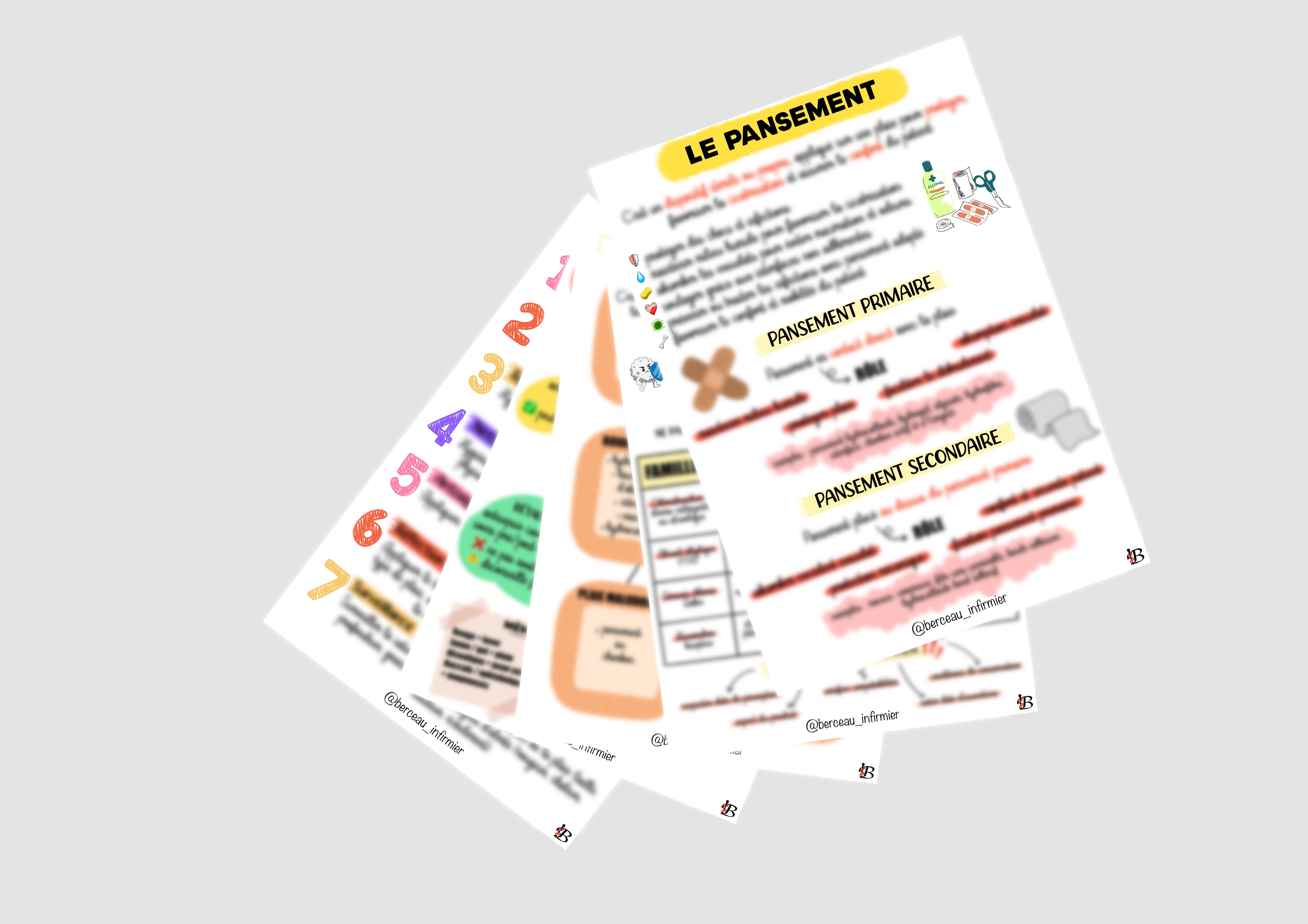 Fiches pack PANSEMENTS