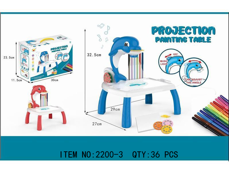 Projection Painting Table