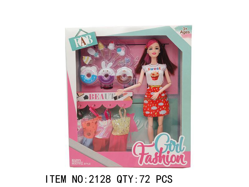 Girl Fashion Doll Set