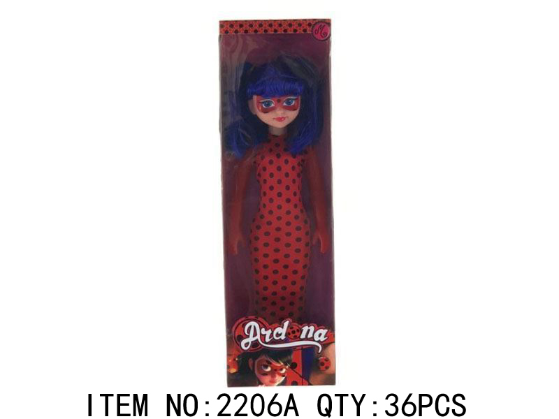 Doll with Red Polka Dot Outfit