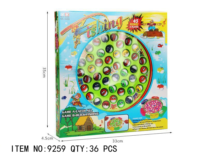 Fishing Game Toy Set