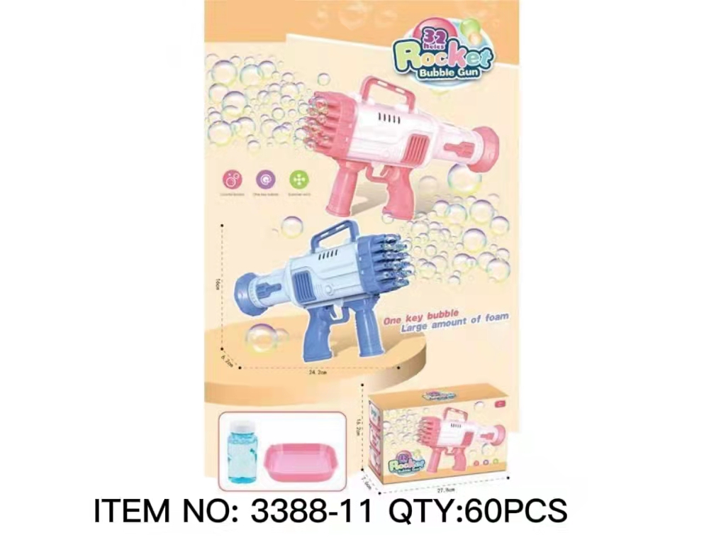 Rocket Bubble Gun