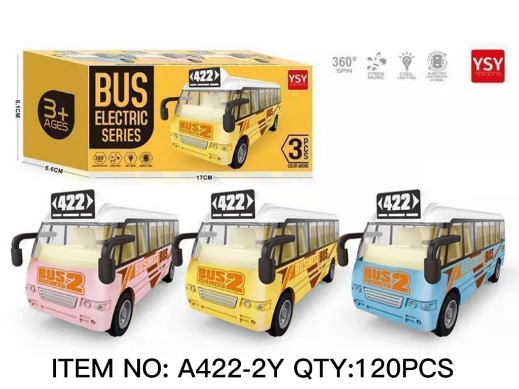 Electric Toy Bus Set