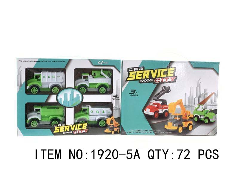 Car Service City Playset