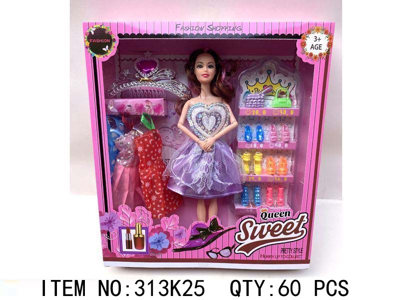 Fashion Shopping Queen Sweet Doll