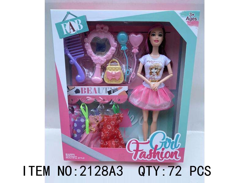 Girl Fashion Doll Set