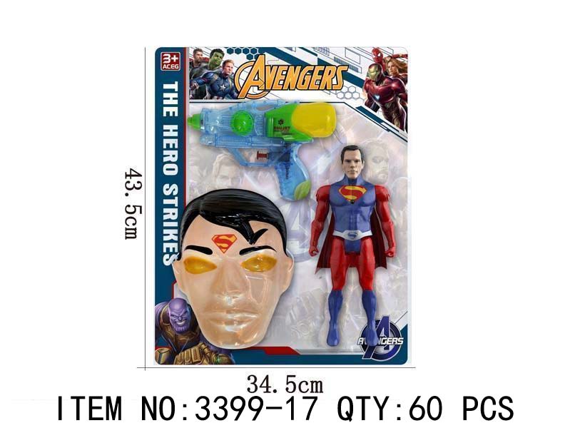 Superhero Action Figure Set
