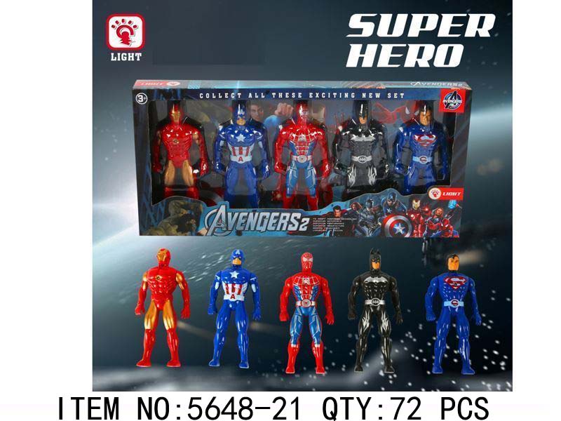 Avengers Superhero Action Figure Set
