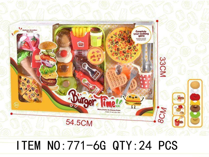 Burger Time Playset