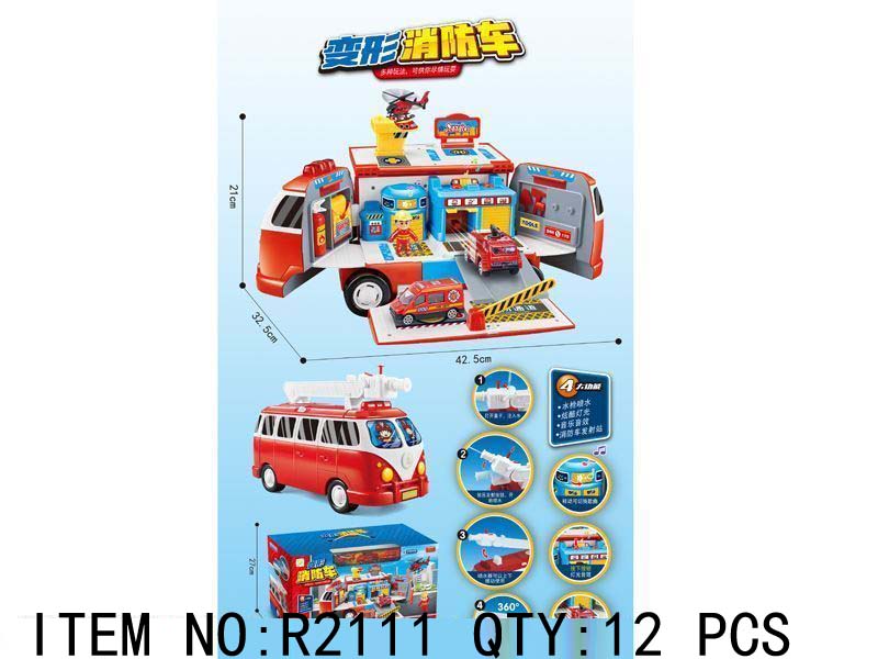 Fire Truck Playset