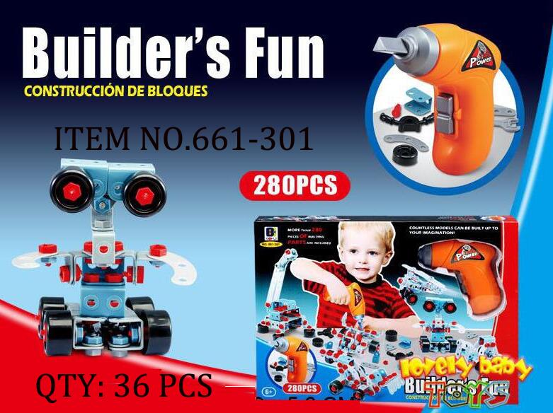 Builder's Fun Construction Toy