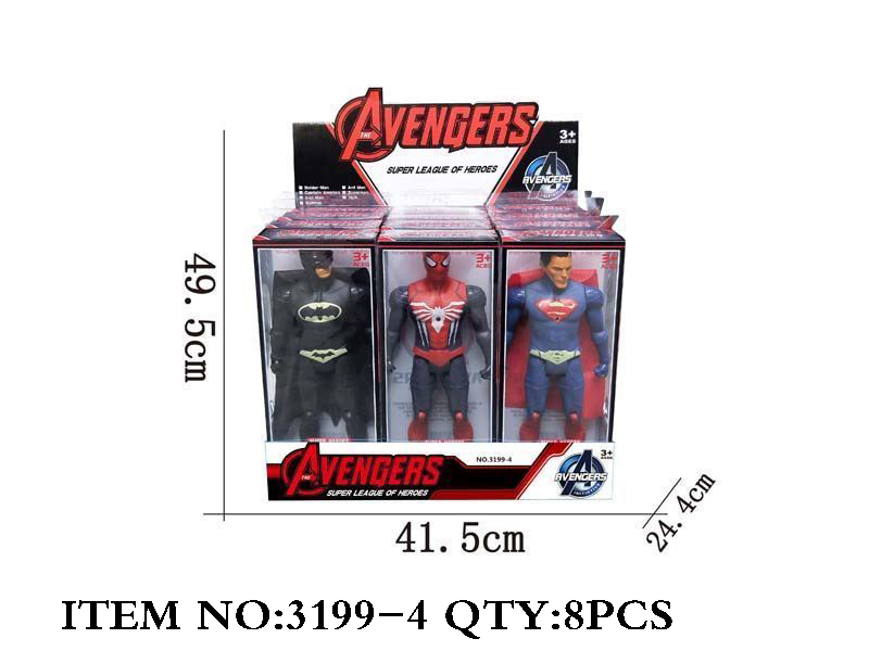 Superhero Action Figure Set