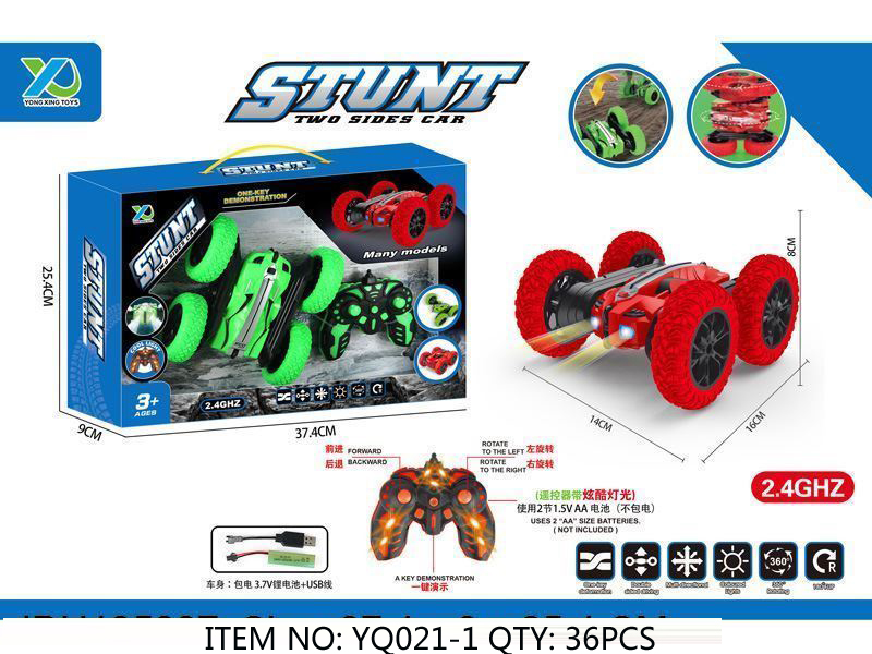 Stunt Two Sides Car