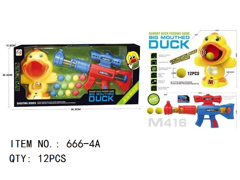 Big Mouthed Duck Feeding Game
