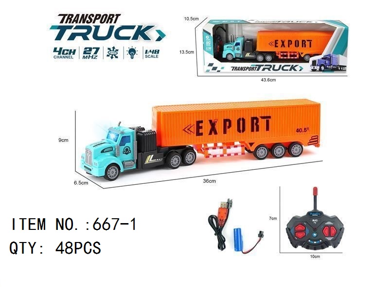 Remote Control Transport Truck