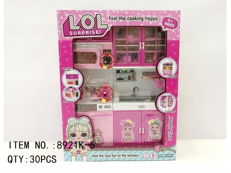 LOL Surprise Happy Time Kitchen Playset
