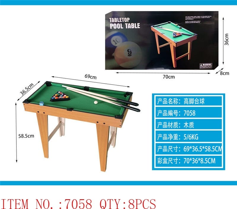 Tabletop Pool Table