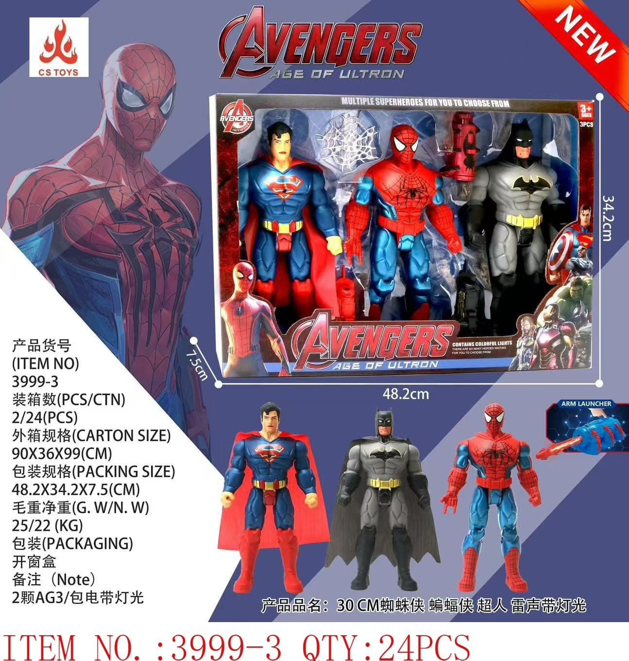 Avengers Action Figure Set
