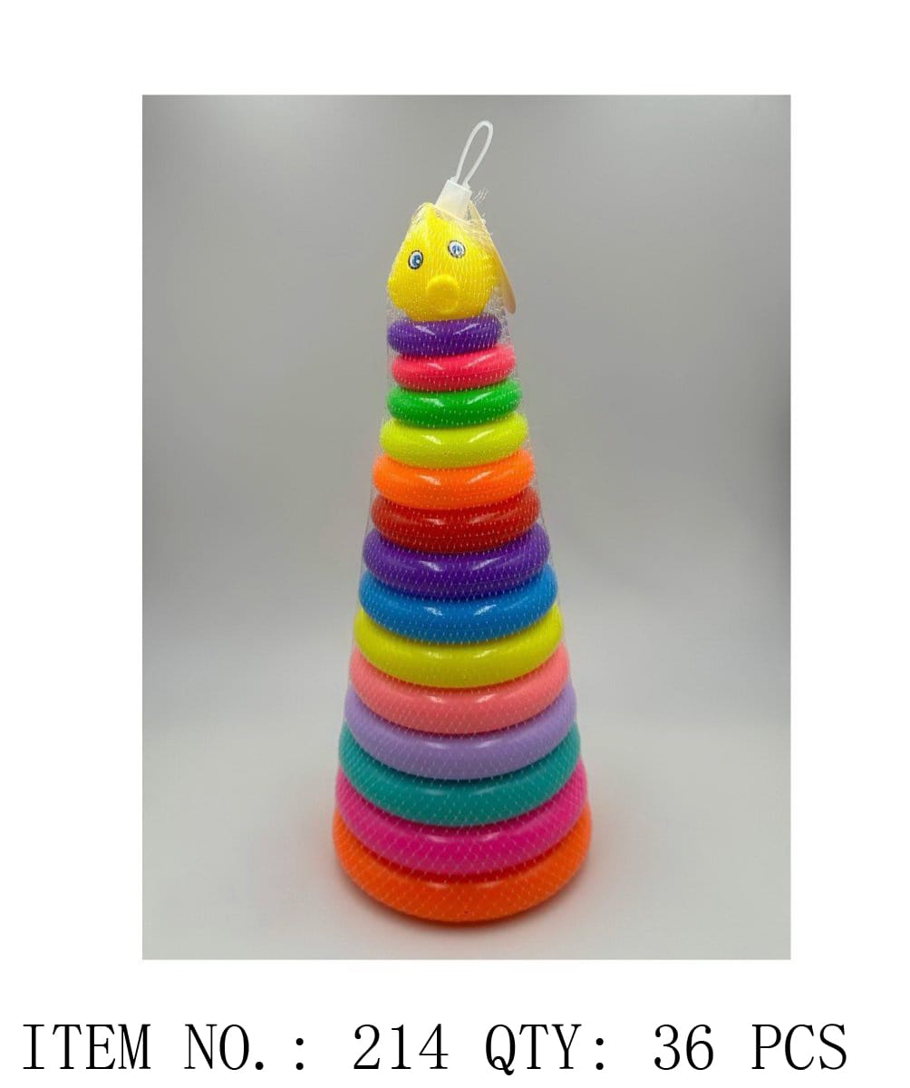 Colorful Stacking Rings Toy