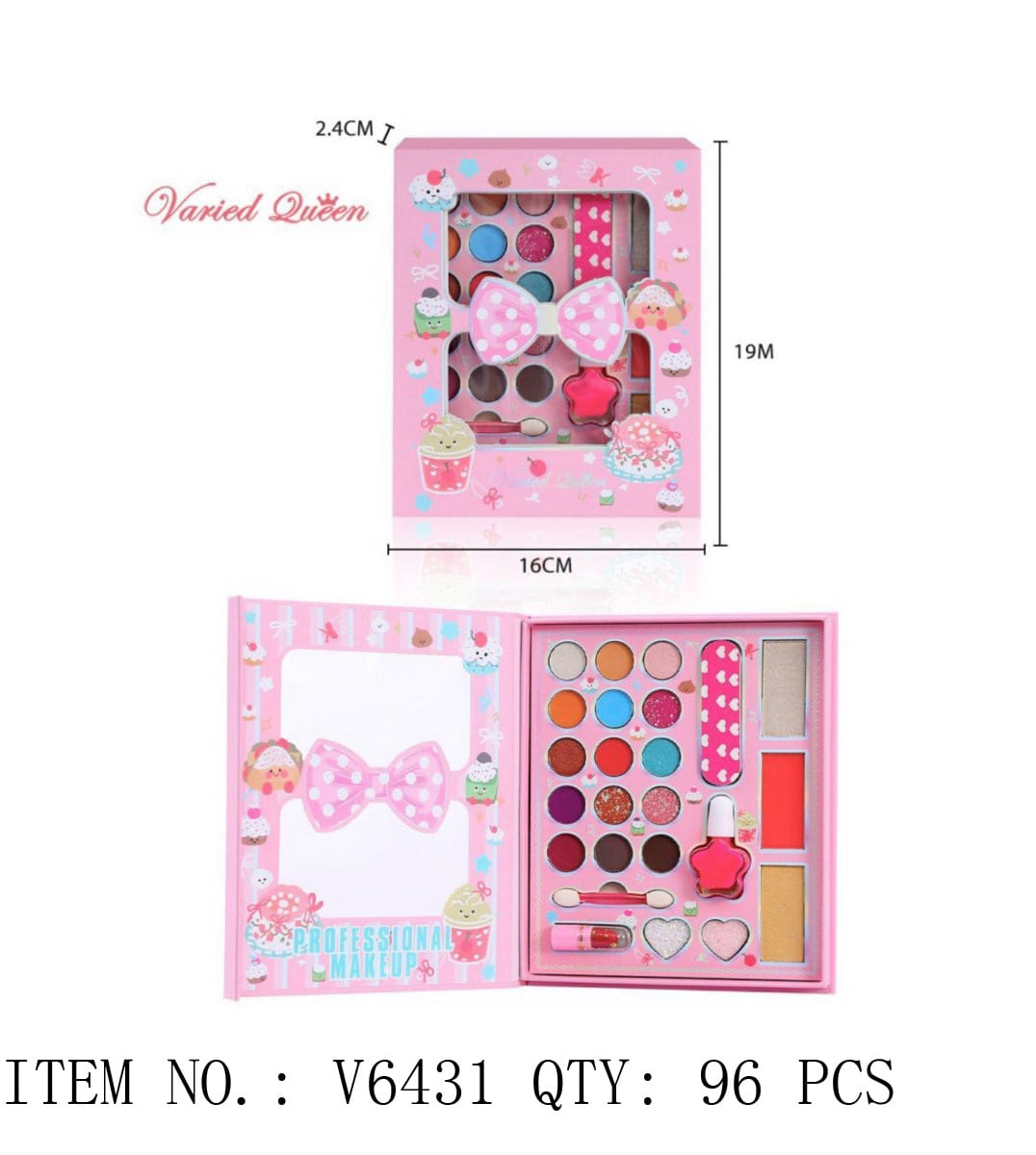 Varied Queen Makeup Kit