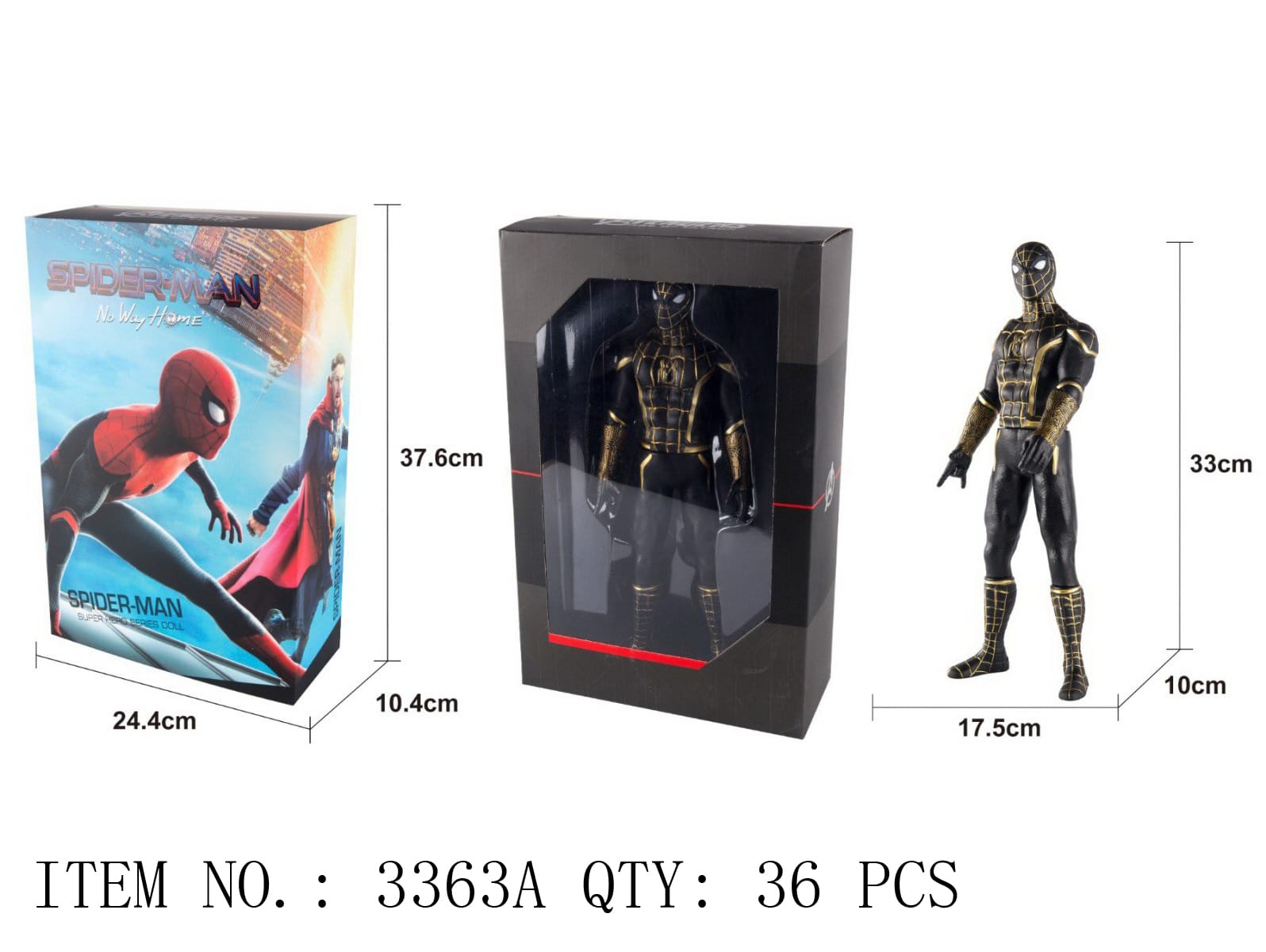 Spider-Man Black Suit Action Figure