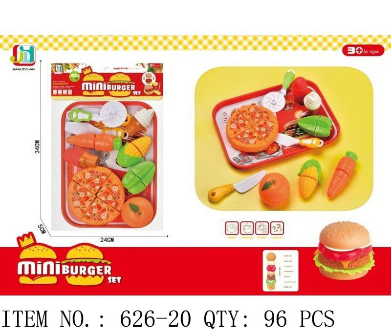 Mini Burger Play Set