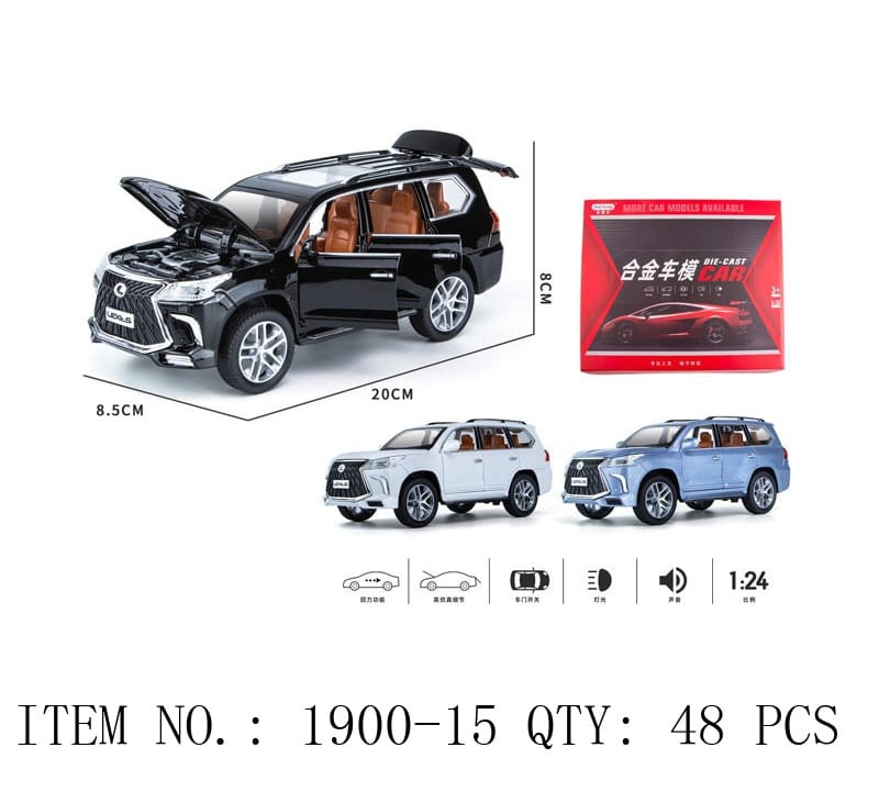 1:24 Scale Alloy SUV Car Model