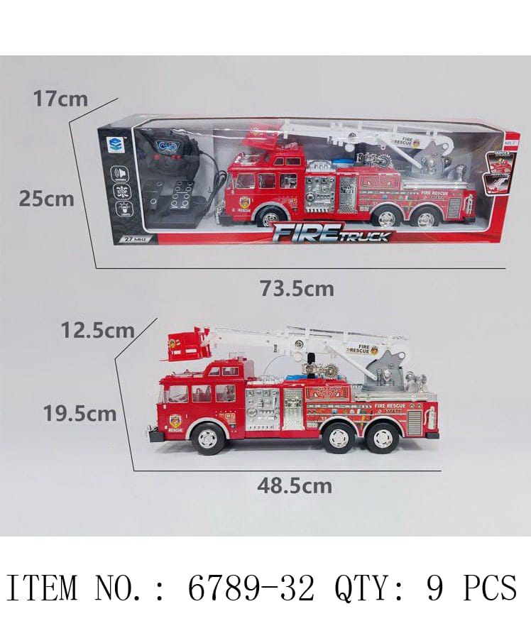 Remote Control Fire Truck