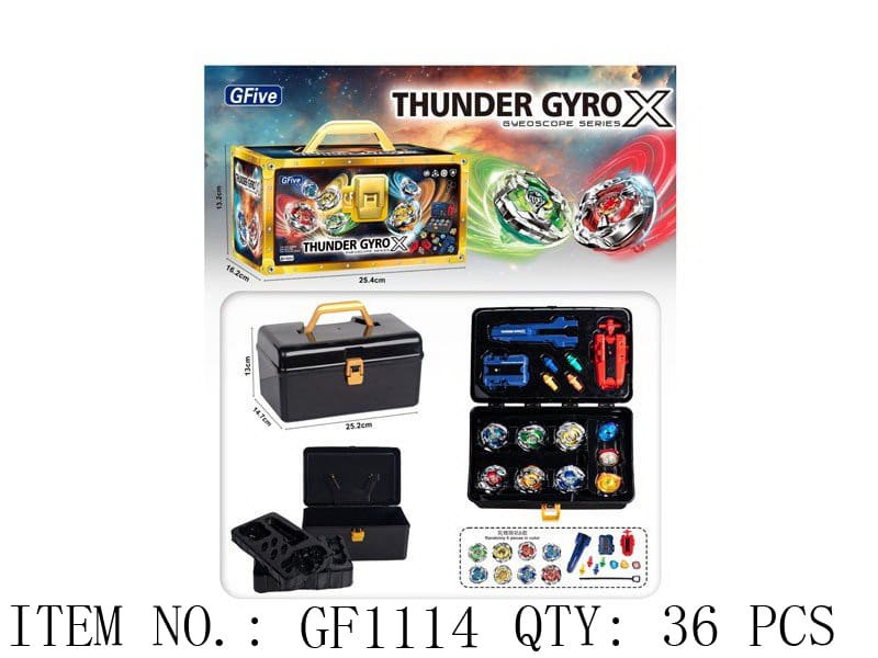 Thunder Gyro X Beyblade Box Set