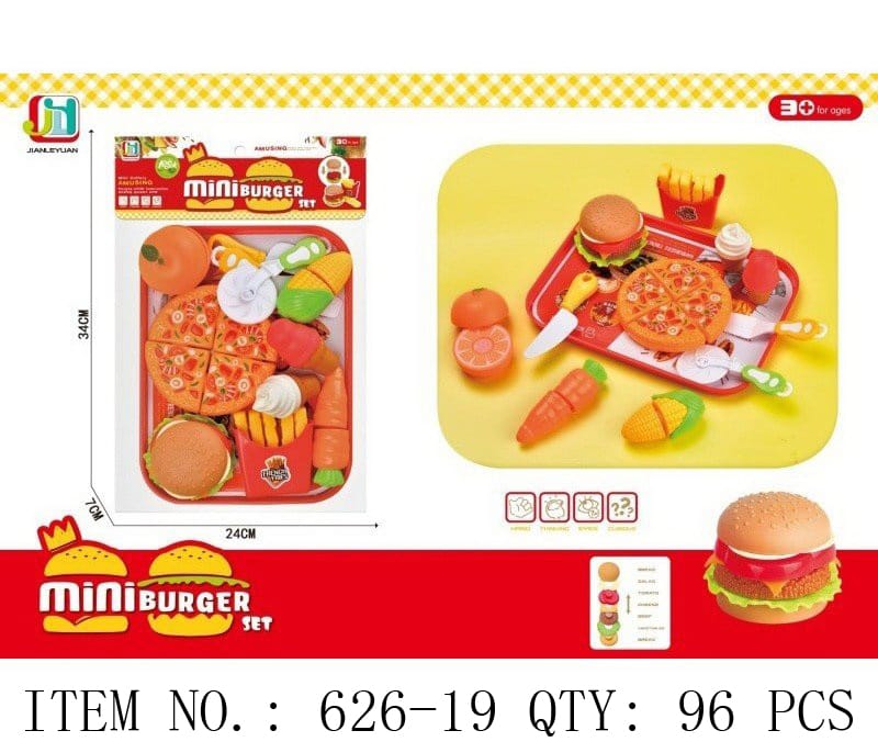 Mini Burger Play Set