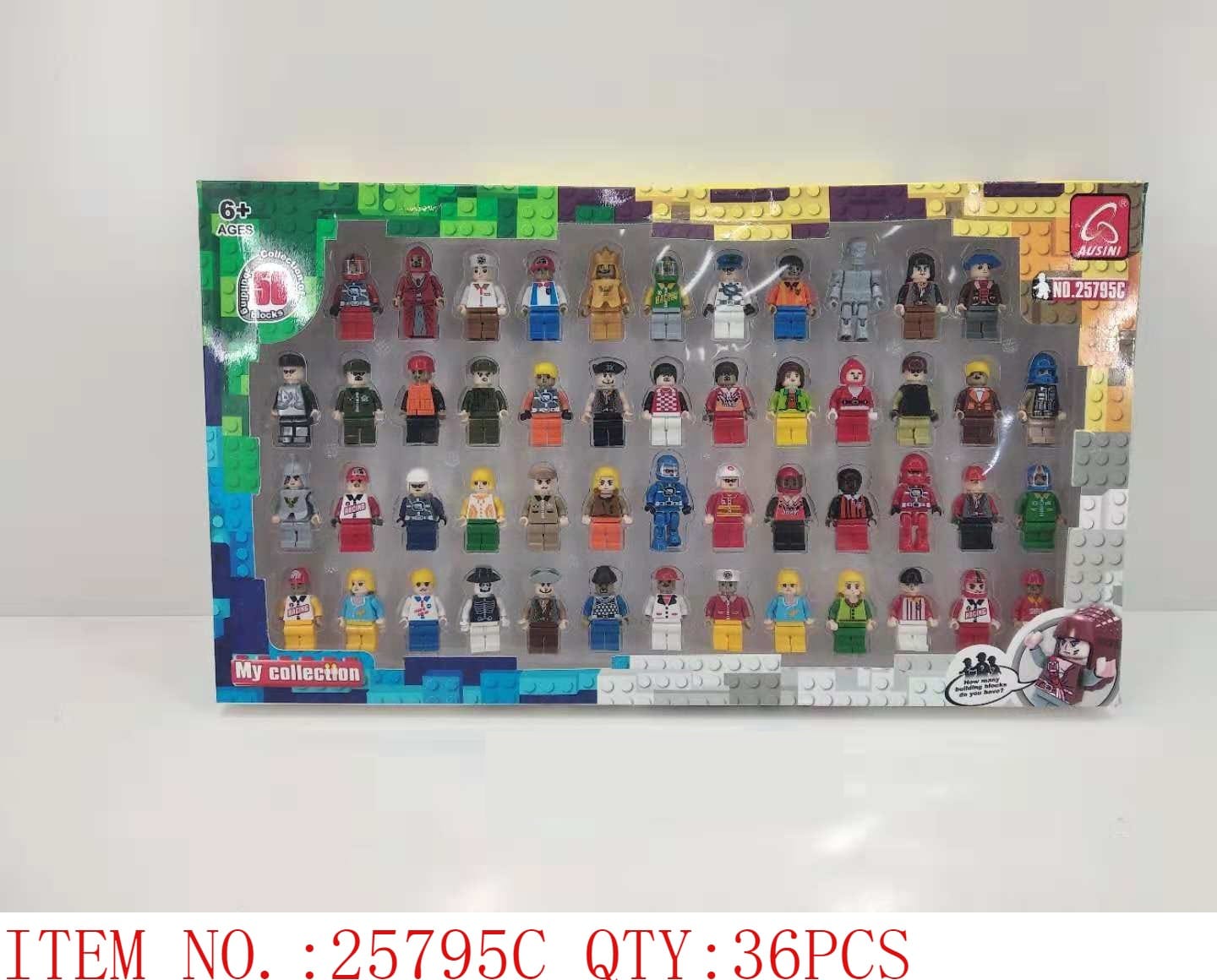 Mini Block Figures Set
