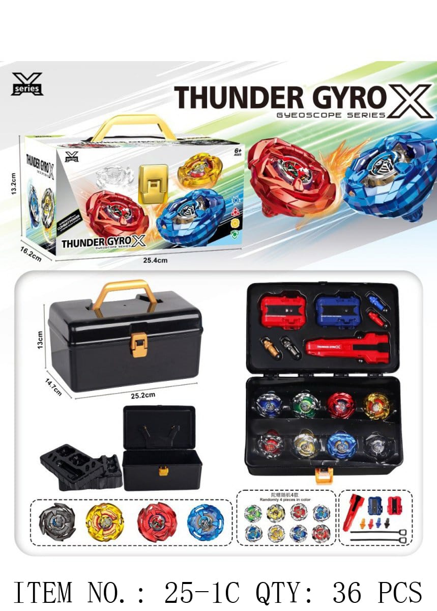 Thunder Gyro X Beyblade Set