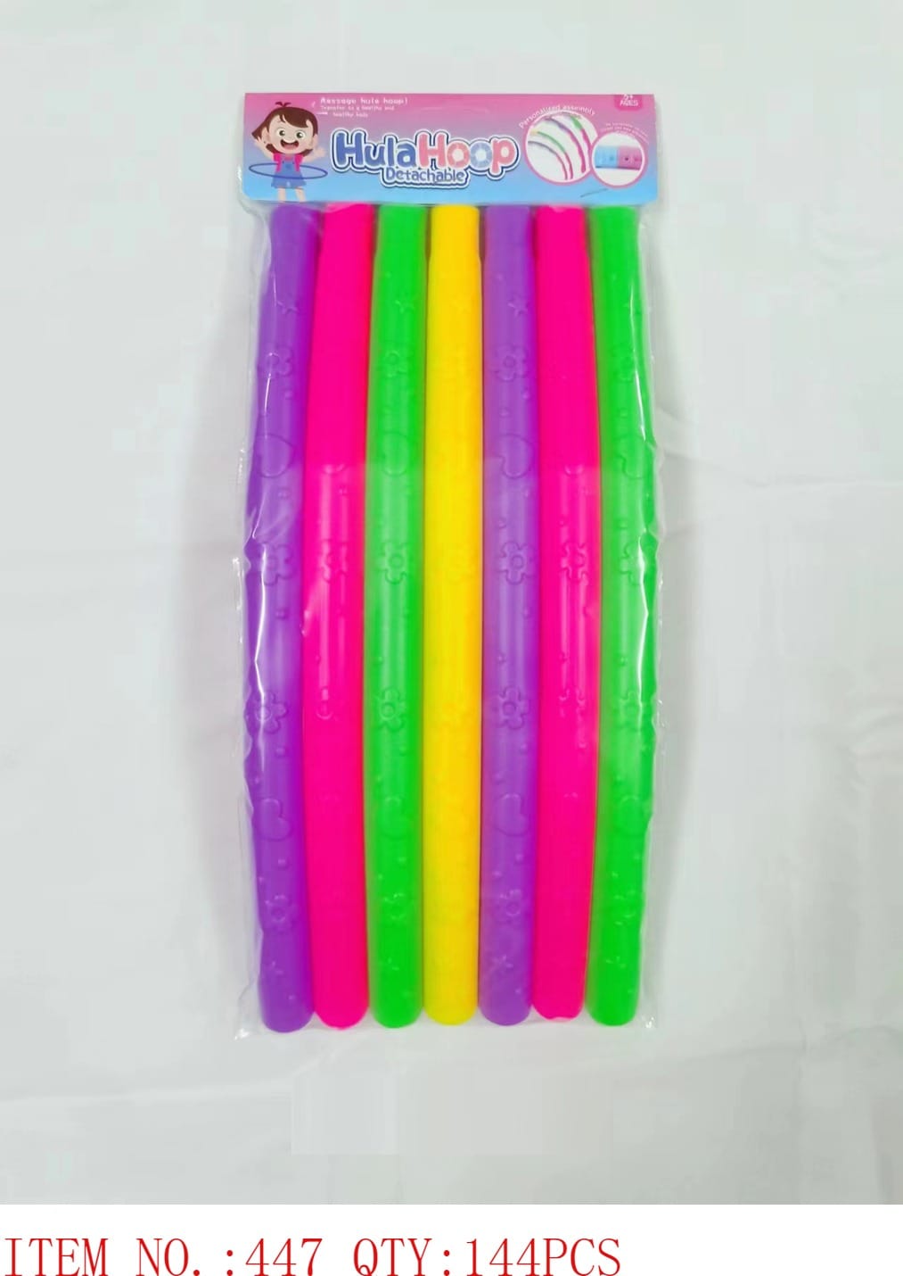 Colorful Hula Hoop Sticks