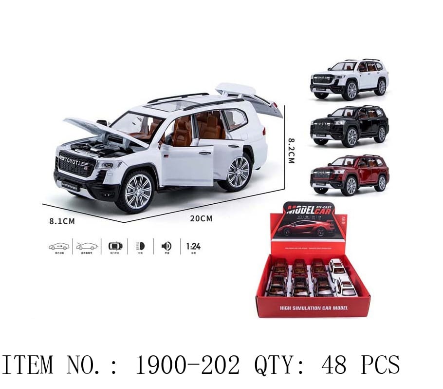1:24 Diecast SUV Model Car
